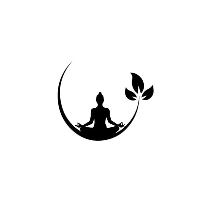 Stickers Muraux Bouddha – Imprimé Floral