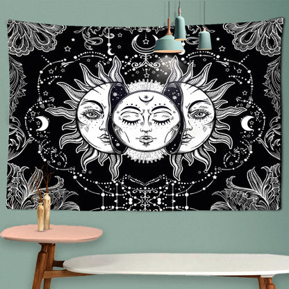Toile murale symbolisant la lune